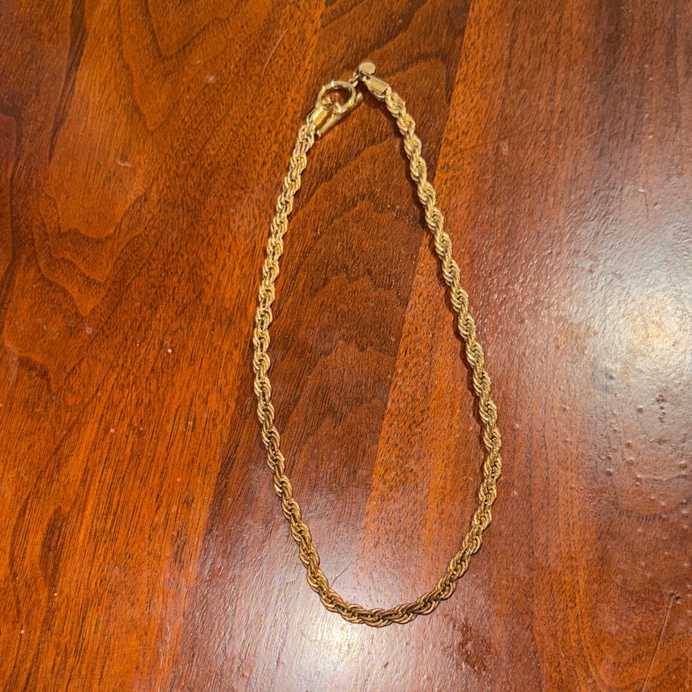 Elegant Gold Rope Chain Necklace from Loft